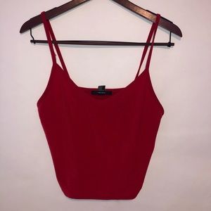 red tank top